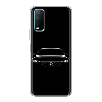 Силиконовый чехол на Vivo Y20 с принтом Mercedes Мерседес Силиконовый чехол на Vivo Y20 с принтом Mercedes Мерседес