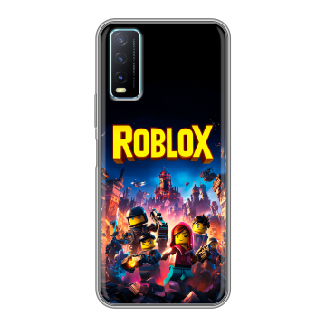 Силиконовый чехол на Vivo Y20 с принтом Roblox Роблокс Силиконовый чехол на Vivo Y20 с принтом Roblox Роблокс
