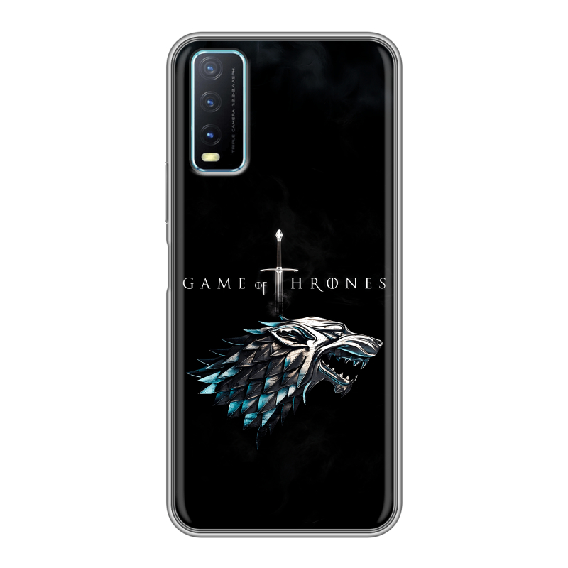 Силиконовый чехол на Vivo Y20 с принтом Игра Престолов Game Thrones Силиконовый чехол на Vivo Y20 с принтом Игра Престолов Game Thrones