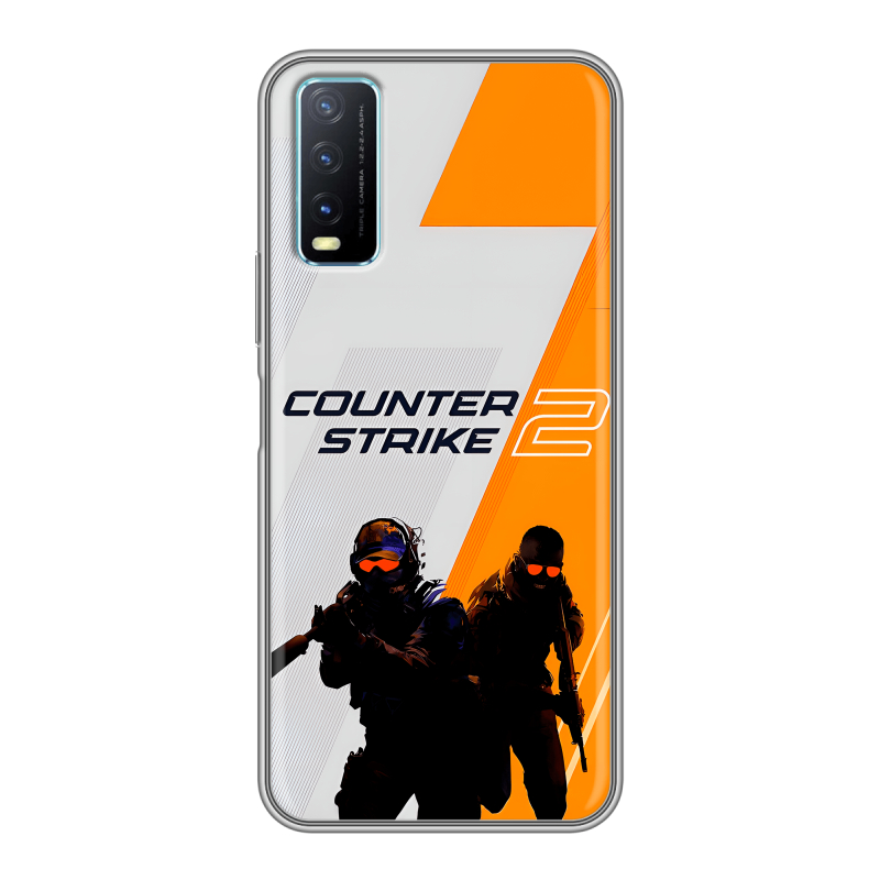 Силиконовый чехол на Vivo Y20 с принтом Counter Strike Силиконовый чехол на Vivo Y20 с принтом Counter Strike