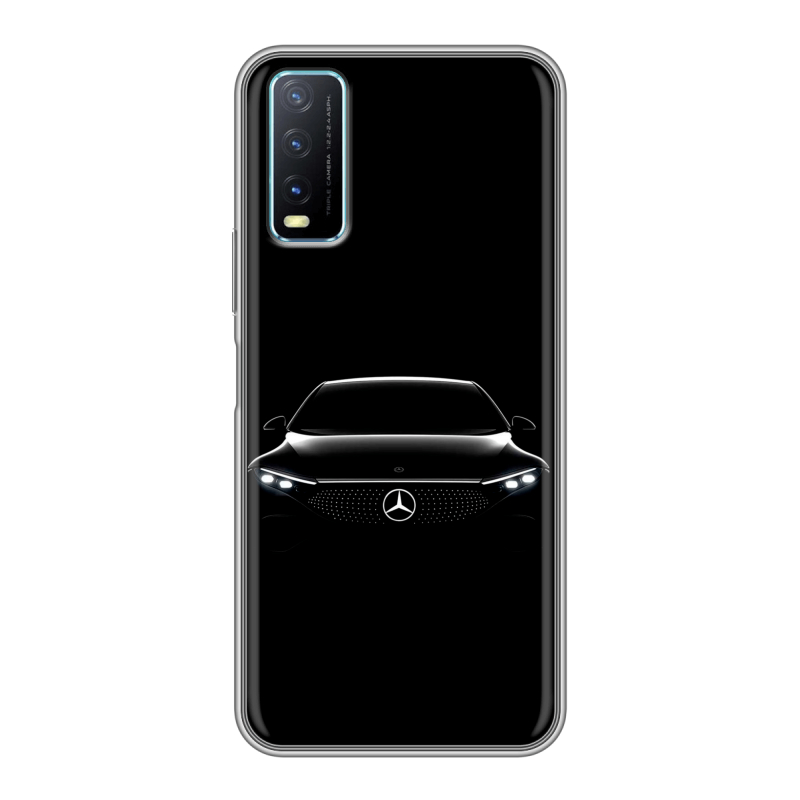 Силиконовый чехол на Vivo Y20 с принтом Mercedes Мерседес Силиконовый чехол на Vivo Y20 с принтом Mercedes Мерседес