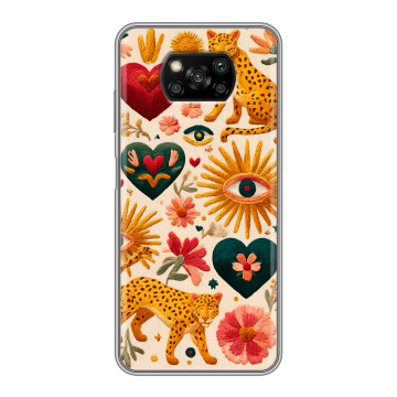 Пластиковый чехол на Xiaomi Poco X3 с принтом Модный принт Пластиковый чехол на Xiaomi Poco X3 с принтом Модный принт