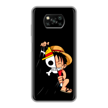 Пластиковый чехол на Xiaomi Poco X3 с принтом One Piece Ван Пис