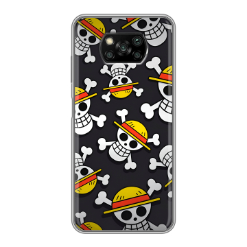 Пластиковый чехол на Xiaomi Poco X3 с принтом One Piece Ван Пис