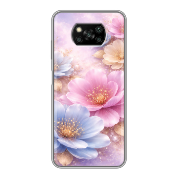 Пластиковый чехол на Xiaomi Poco X3 с принтом женский Пластиковый чехол на Xiaomi Poco X3 с принтом женский