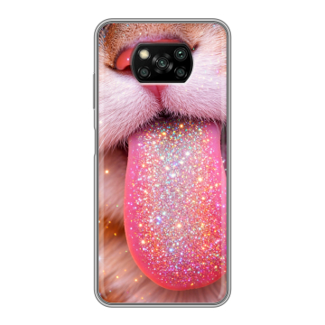 Пластиковый чехол на Xiaomi Poco X3 с принтом для девочек Пластиковый чехол на Xiaomi Poco X3 с принтом для девочек
