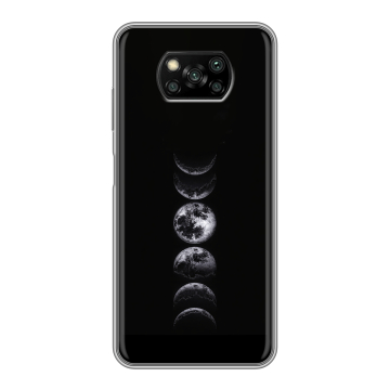 Пластиковый чехол на Xiaomi Poco X3 с принтом женский