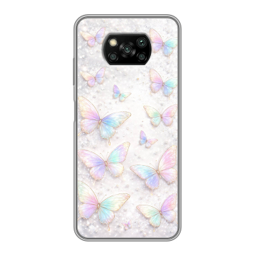 Пластиковый чехол на Xiaomi Poco X3 с принтом женский Пластиковый чехол на Xiaomi Poco X3 с принтом женский