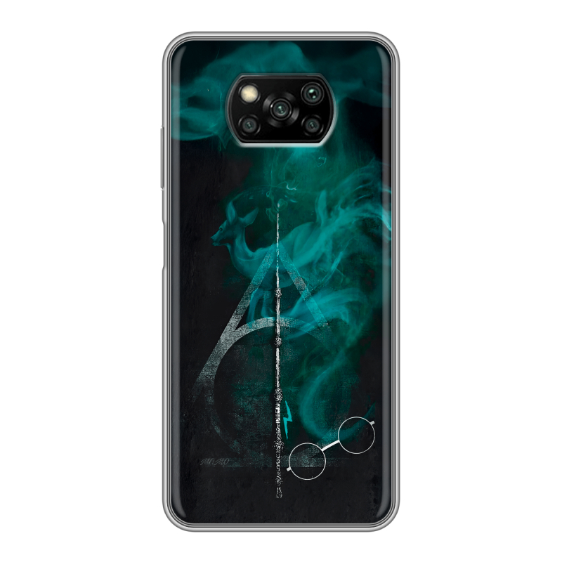 Пластиковый чехол на Xiaomi Poco X3 с принтом Гарри Поттер Harry Potter Пластиковый чехол на Xiaomi Poco X3 с принтом Гарри Поттер Harry Potter