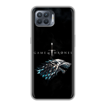 Силиконовый чехол на OPPO Reno4 Lite с принтом Игра Престолов Game Thrones Силиконовый чехол на OPPO Reno4 Lite с принтом Игра Престолов Game Thrones