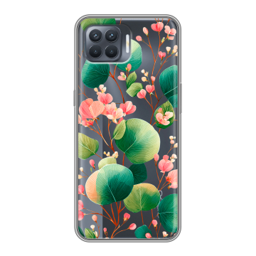 Силиконовый чехол на OPPO Reno4 Lite с принтом женский Силиконовый чехол на OPPO Reno4 Lite с принтом женский