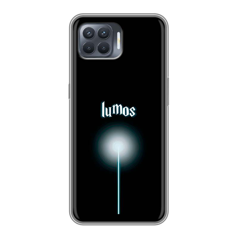 Силиконовый противоударный чехол на OPPO Reno4 Lite с принтом Harry Potter Гарри Поттер Силиконовый противоударный чехол на OPPO Reno4 Lite с принтом Harry Potter Гарри Поттер