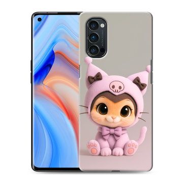 Силиконовый чехол на OPPO Reno4 Pro с принтом Куроми Kuromi Силиконовый чехол на OPPO Reno4 Pro с принтом Куроми Kuromi