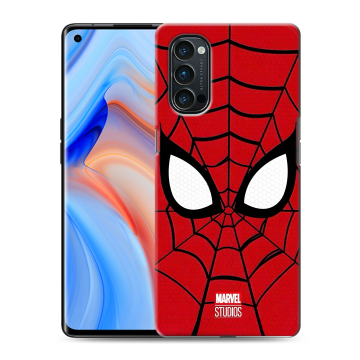 Силиконовый чехол на OPPO Reno4 Pro с принтом человек паук spiderman Силиконовый чехол на OPPO Reno4 Pro с принтом человек паук spiderman