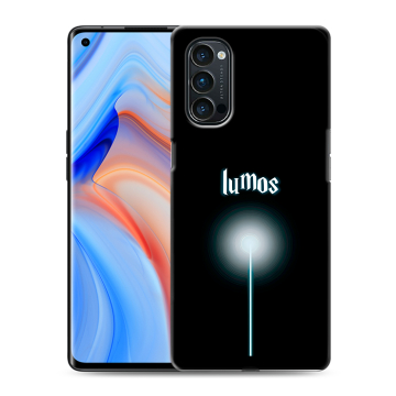 Силиконовый чехол на OPPO Reno4 Pro с принтом Harry Potter Гарри Поттер