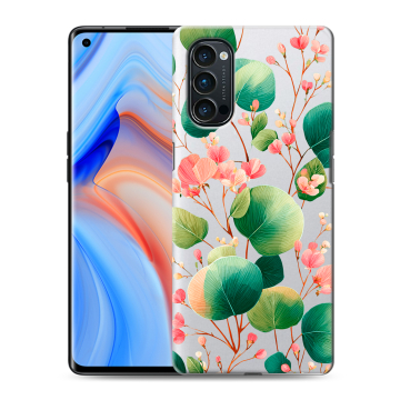 Силиконовый чехол на OPPO Reno4 Pro с принтом женский Силиконовый чехол на OPPO Reno4 Pro с принтом женский