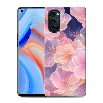 Силиконовый чехол на OPPO Reno4 Pro с принтом женский Силиконовый чехол на OPPO Reno4 Pro с принтом женский