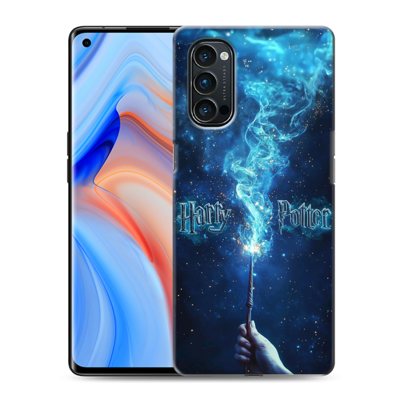 Силиконовый противоударный чехол на OPPO Reno4 Pro с принтом Harry Potter Гарри Поттер Силиконовый противоударный чехол на OPPO Reno4 Pro с принтом Harry Potter Гарри Поттер