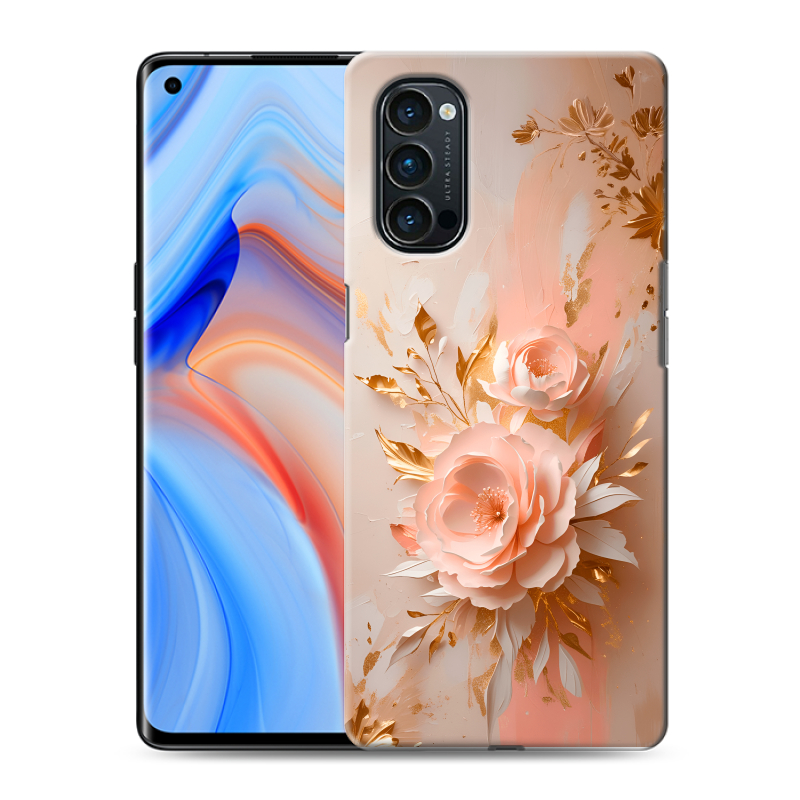 Силиконовый чехол на OPPO Reno4 Pro с принтом женский Силиконовый чехол на OPPO Reno4 Pro с принтом женский