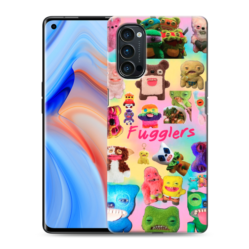 Пластиковый чехол на OPPO Reno4 Pro с принтом Флагер Fuggler Пластиковый чехол на OPPO Reno4 Pro с принтом Флагер Fuggler