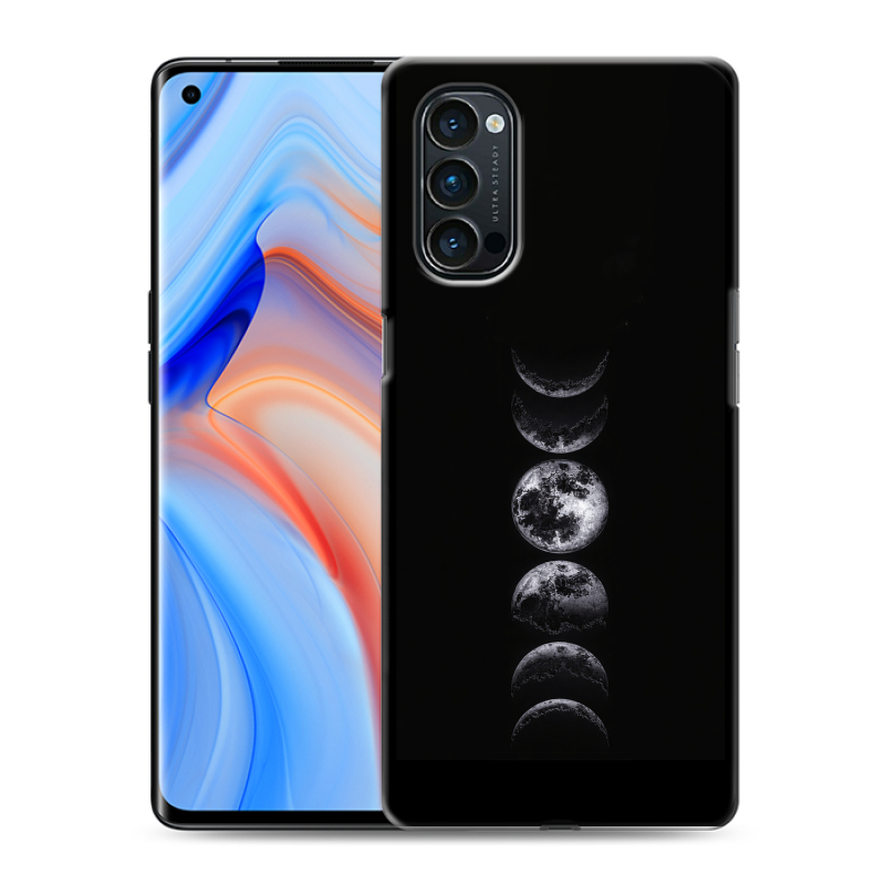 Силиконовый противоударный чехол на OPPO Reno4 Pro с принтом женский Силиконовый противоударный чехол на OPPO Reno4 Pro с принтом женский