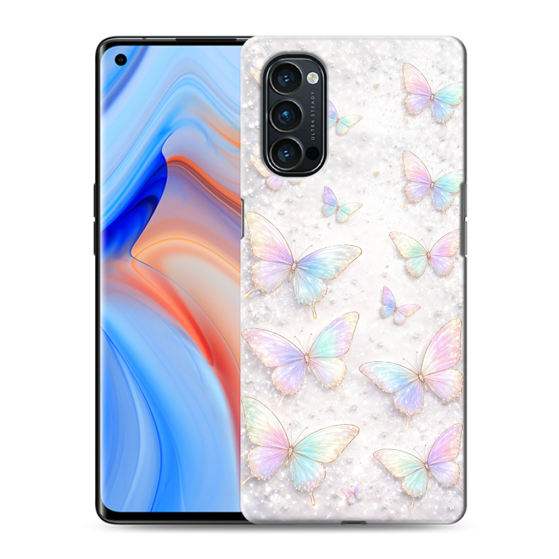 Силиконовый чехол на OPPO Reno4 Pro с принтом женский Силиконовый чехол на OPPO Reno4 Pro с принтом женский
