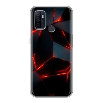 Силиконовый чехол на OPPO A53 с принтом Яркие абстракции Силиконовый чехол на OPPO A53 с принтом Яркие абстракции