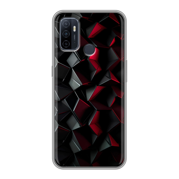 Силиконовый чехол на OPPO A53 с принтом Абстракция Силиконовый чехол на OPPO A53 с принтом Абстракция