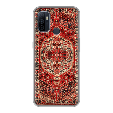 Силиконовый чехол на OPPO A53 с принтом Ковер