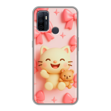 Силиконовый чехол на OPPO A53 с принтом для девочек Силиконовый чехол на OPPO A53 с принтом для девочек