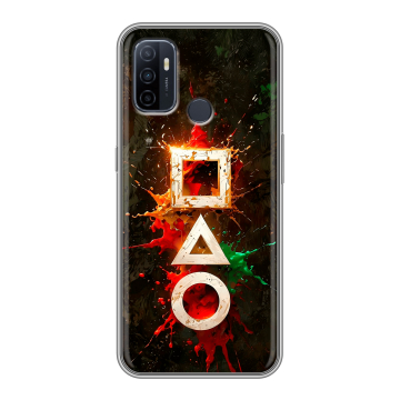 Силиконовый чехол на OPPO A53 с принтом Squid Game Игра кальмара Силиконовый чехол на OPPO A53 с принтом Squid Game Игра кальмара
