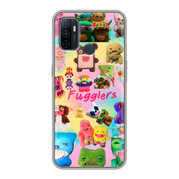 Силиконовый чехол на OPPO A53 с принтом Флагер Fuggler Силиконовый чехол на OPPO A53 с принтом Флагер Fuggler