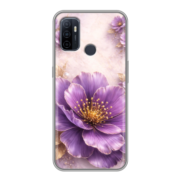 Силиконовый чехол на OPPO A53 с принтом женский Силиконовый чехол на OPPO A53 с принтом женский