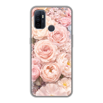Силиконовый чехол на OPPO A53 с принтом женский Силиконовый чехол на OPPO A53 с принтом женский