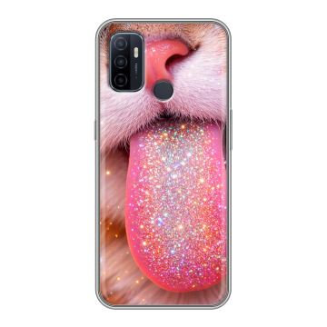 Силиконовый чехол на OPPO A53 с принтом для девочек Силиконовый чехол на OPPO A53 с принтом для девочек