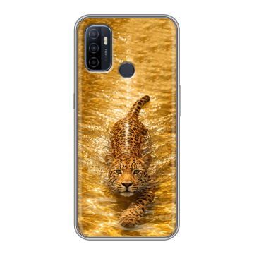 Силиконовый чехол на OPPO A53 с принтом женский Силиконовый чехол на OPPO A53 с принтом женский