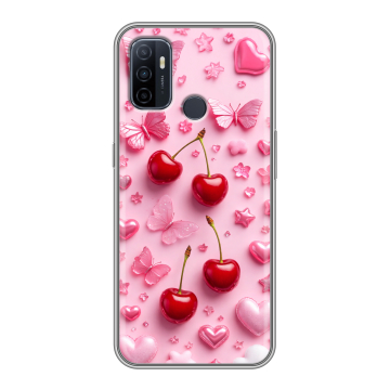 Силиконовый чехол на OPPO A53 с принтом для девочек Силиконовый чехол на OPPO A53 с принтом для девочек