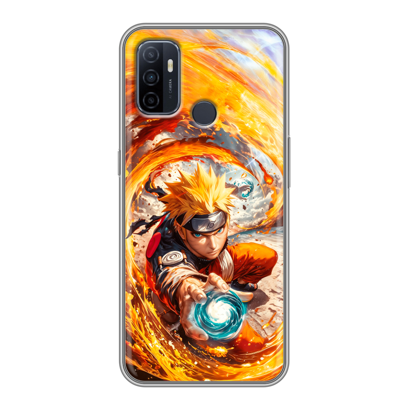 Силиконовый чехол на OPPO A53 с принтом Аниме Наруто Naruto Силиконовый чехол на OPPO A53 с принтом Аниме Наруто Naruto
