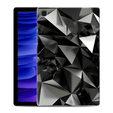 Силиконовый чехол на планшета Samsung Galaxy Tab A7 10.4 (2020) с принтом Черные кристаллы Силиконовый чехол на планшета Samsung Galaxy Tab A7 10.4 (2020) с принтом Черные кристаллы