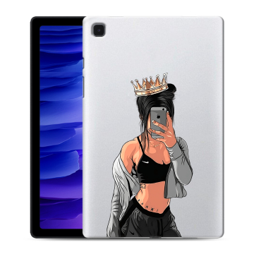 Силиконовый чехол на планшета Samsung Galaxy Tab A7 10.4 (2020) с принтом Женские принты Силиконовый чехол на планшета Samsung Galaxy Tab A7 10.4 (2020) с принтом Женские принты