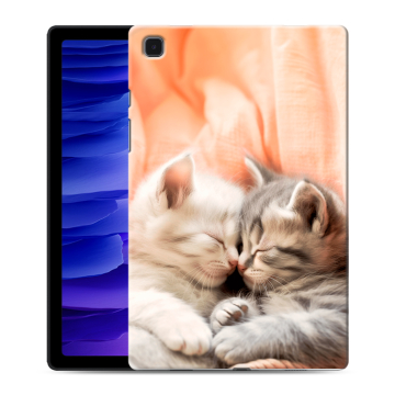 Силиконовый чехол на Samsung Galaxy Tab A7 10.4 (2020) с принтом Котята