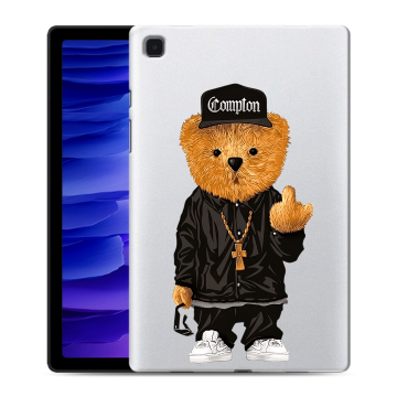 Силиконовый чехол на Samsung Galaxy Tab A7 10.4 (2020) с принтом Мишка