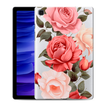 Силиконовый чехол на Samsung Galaxy Tab A7 10.4 (2020) с принтом Розы