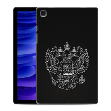 Силиконовый чехол на Samsung Galaxy Tab A7 10.4 (2020) с принтом Герб России