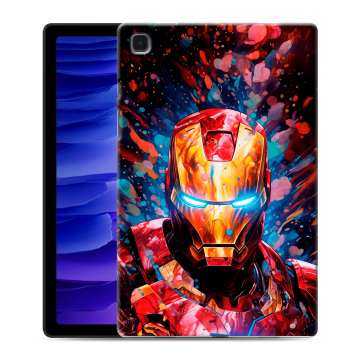 Силиконовый чехол на Samsung Galaxy Tab A7 10.4 (2020) с принтом Железный человек Ironman