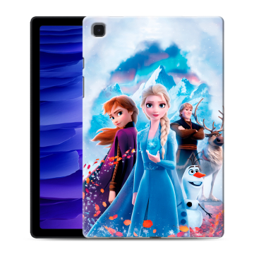 Силиконовый чехол на Samsung Galaxy Tab A7 10.4 (2020) с принтом Холодное сердце Frozen