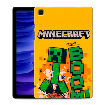 Силиконовый чехол на Samsung Galaxy Tab A7 10.4 (2020) с принтом Майнкрафт Minecraft