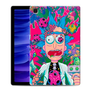 Силиконовый чехол на Samsung Galaxy Tab A7 10.4 (2020) с принтом Рик и Морти Rick Morty