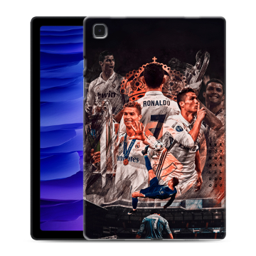 Силиконовый чехол на Samsung Galaxy Tab A7 10.4 (2020) с принтом Реал Роналдо Real Ronaldo