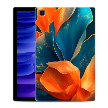 Силиконовый чехол на Samsung Galaxy Tab A7 10.4 (2020) с принтом Цветы Силиконовый чехол на Samsung Galaxy Tab A7 10.4 (2020) с принтом Цветы